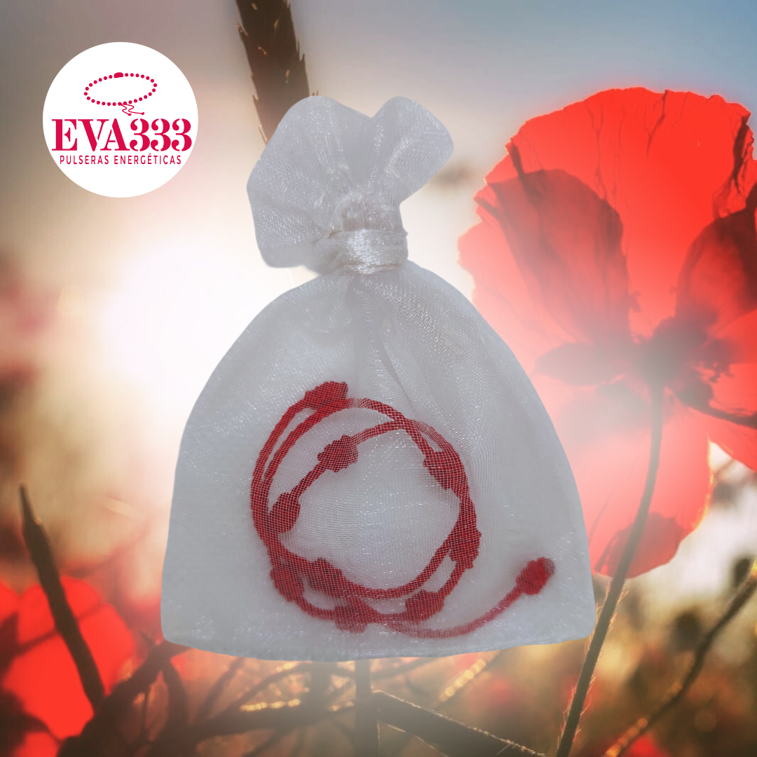 Pulsera Hilo Rojo 7 Nudos (Sencillo)