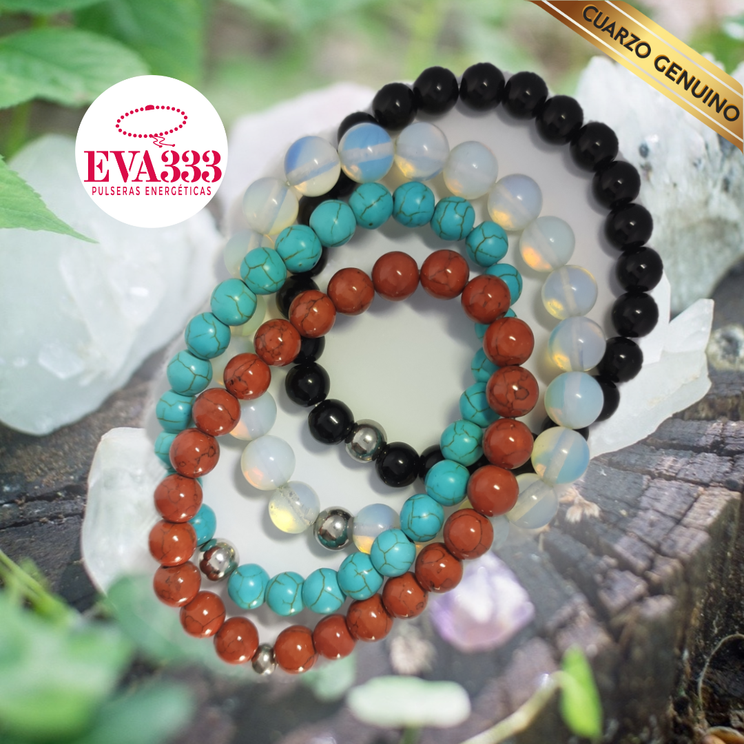 Pulsera Cuarzo Amatista N° 8-10