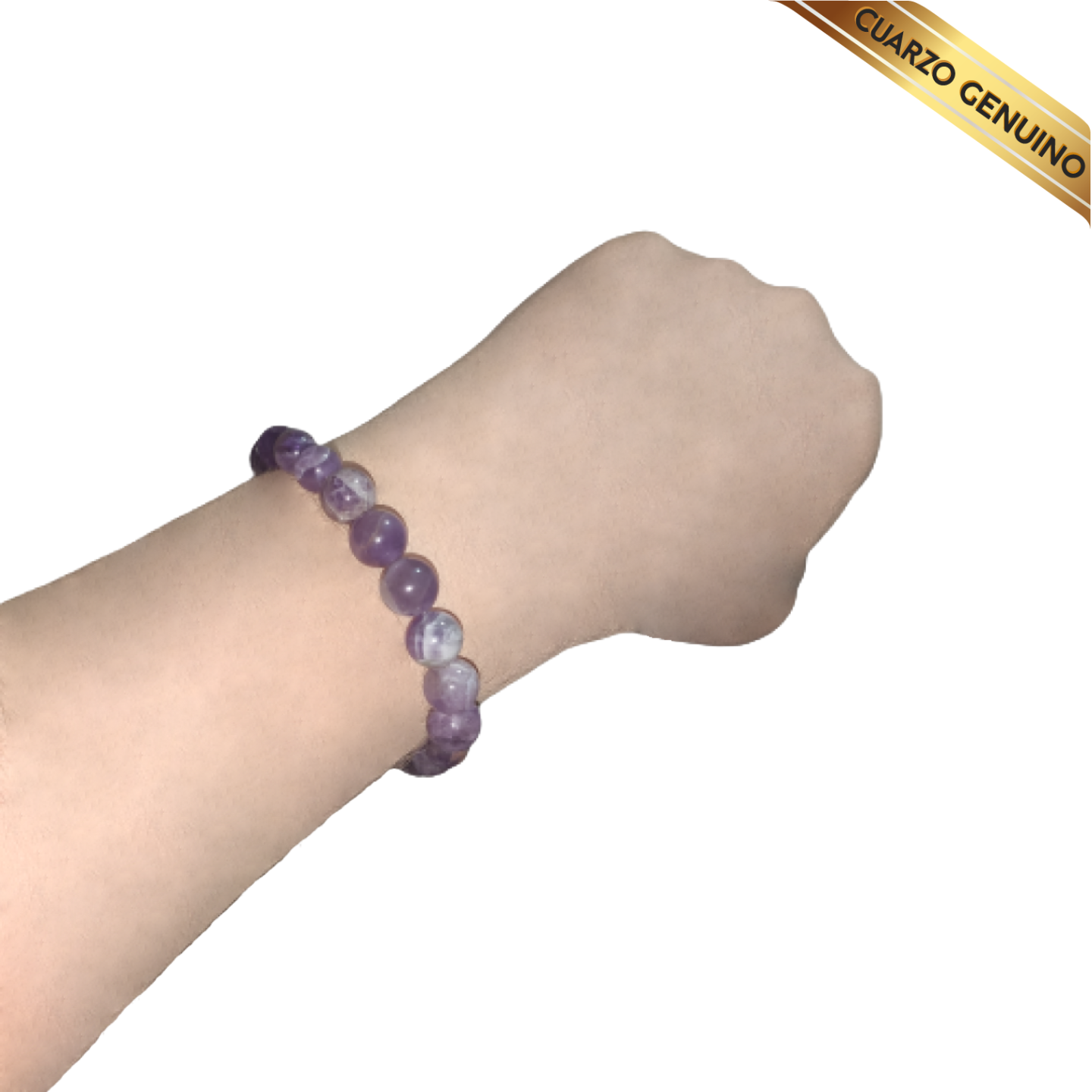 Pulsera Cuarzo Amatista N° 8-10