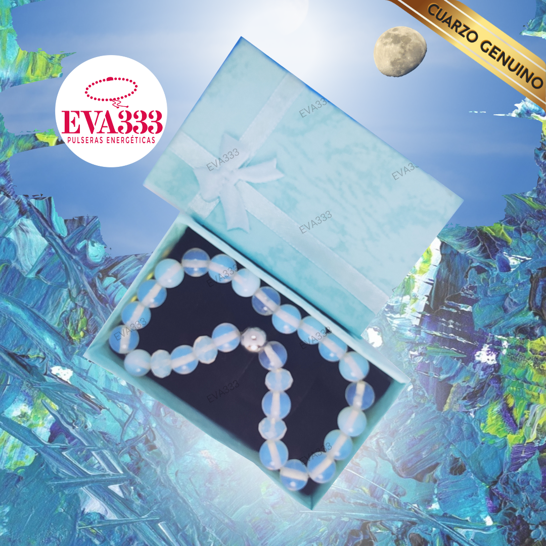 Pulsera Cuarzo Piedra Luna N° 9