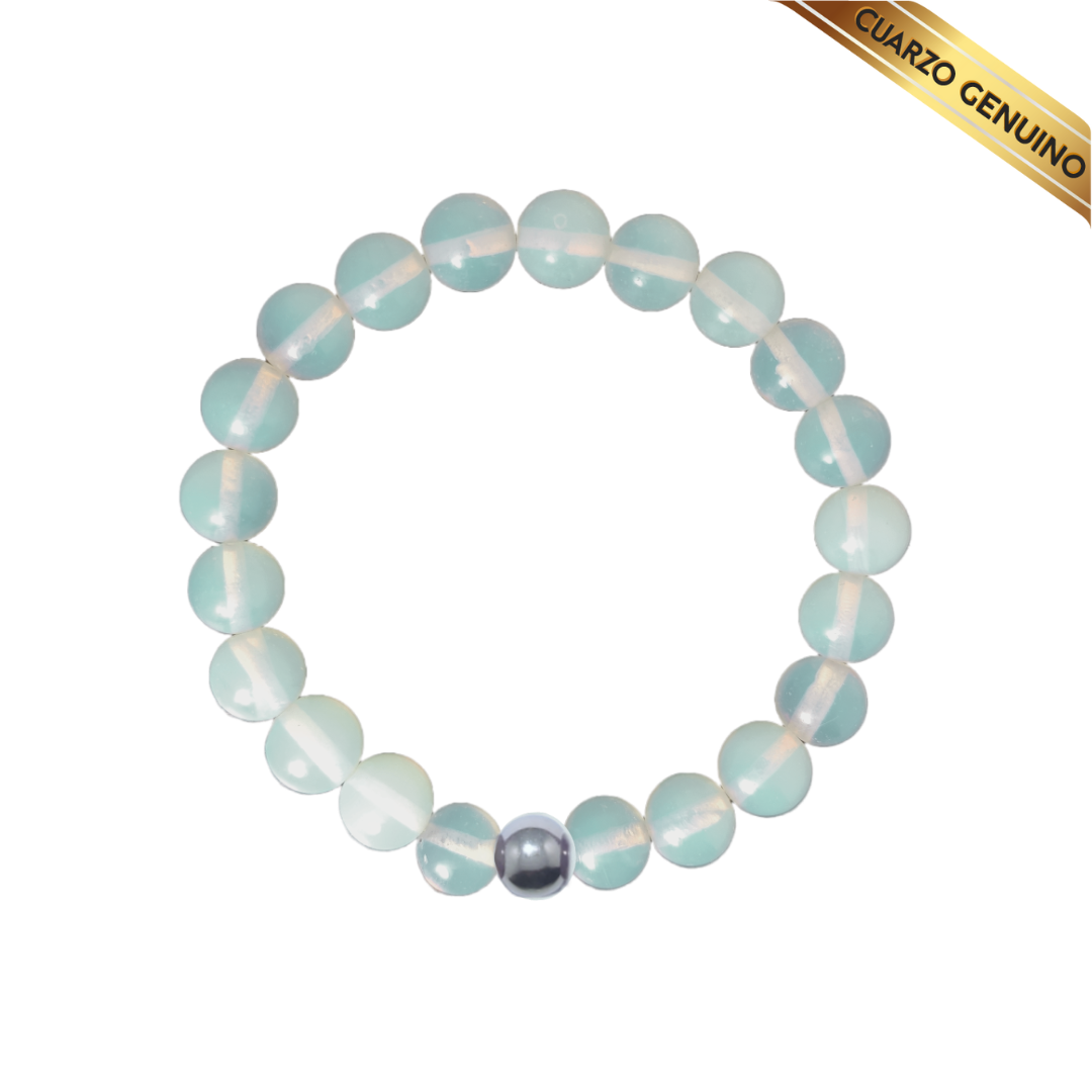 Pulsera Cuarzo Piedra Luna N° 9