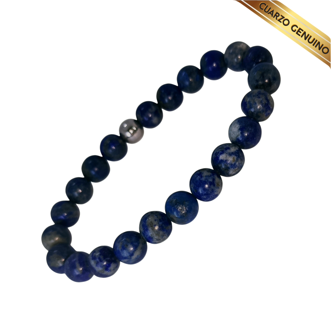Pulsera Cuarzo Lapislázuli Azul N° 8