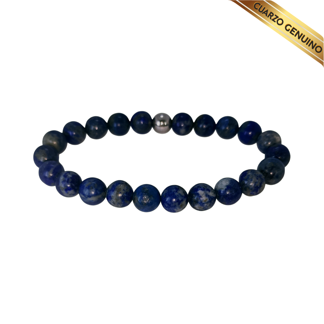 Pulsera Cuarzo Lapislázuli Azul N° 8