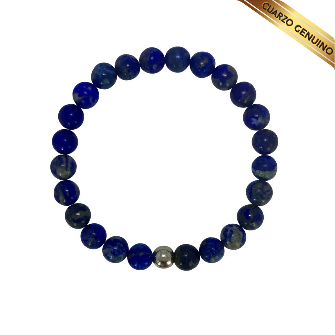 Pulsera Cuarzo Lapislázuli Azul N° 8