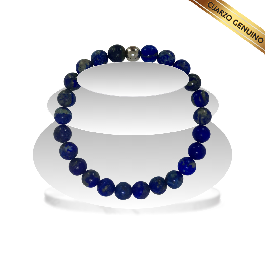 Pulsera Cuarzo Lapislázuli Azul N° 8
