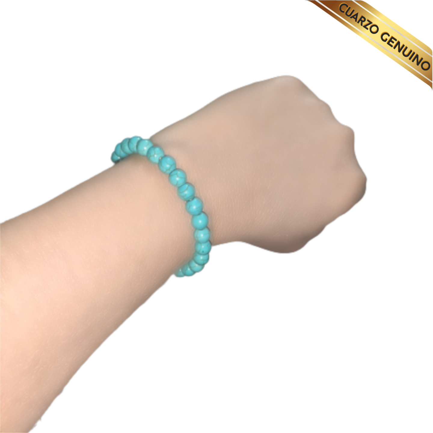 Pulsera Cuarzo Turquesa N° 6
