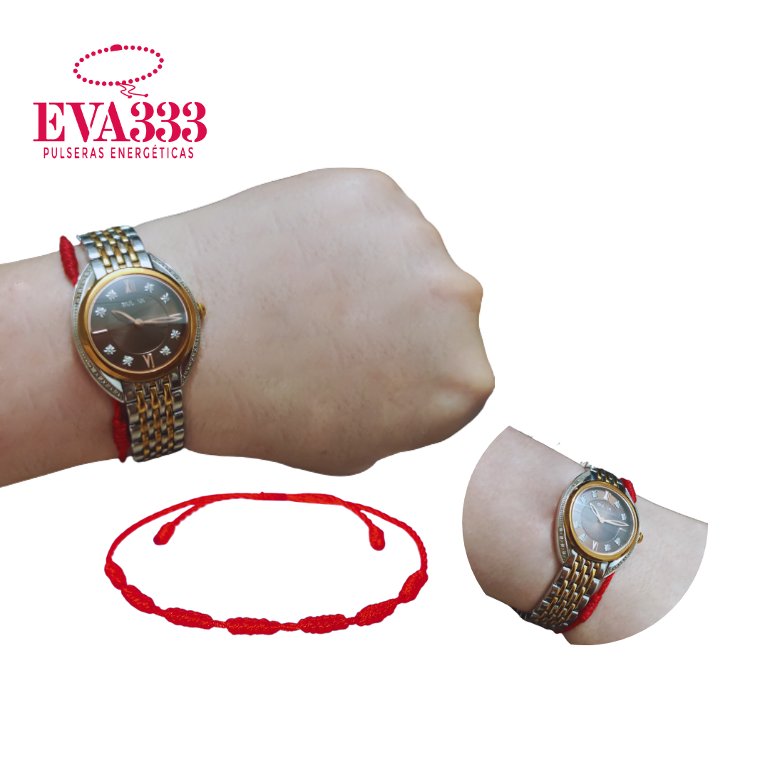 Pulsera Hilo Rojo 7 Nudos (7 Vueltas)