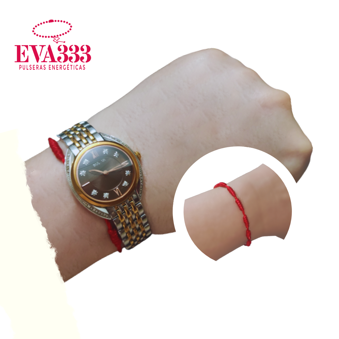 Pulsera Hilo Rojo 7 Nudos (7 Vueltas)