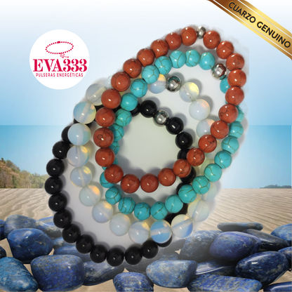 Pulsera Cuarzo Lapislázuli N° 8