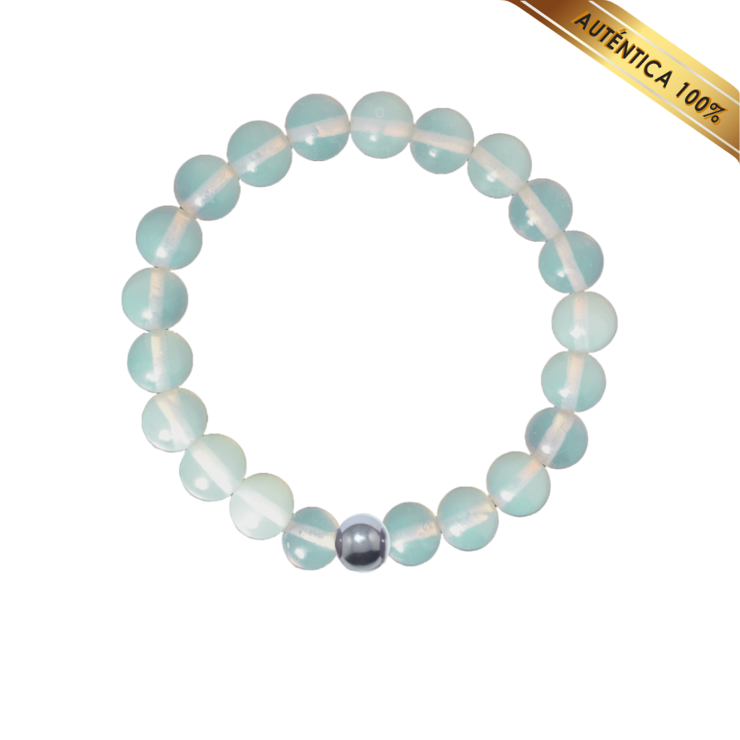 B- Pulsera Piedra Luna N° 9