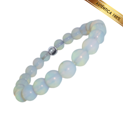 B- Pulsera Piedra Luna N° 9