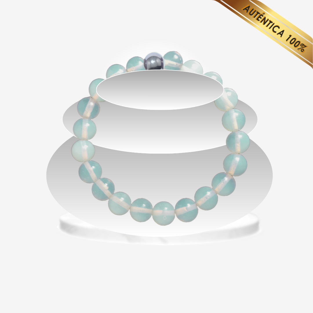 B- Pulsera Piedra Luna N° 9