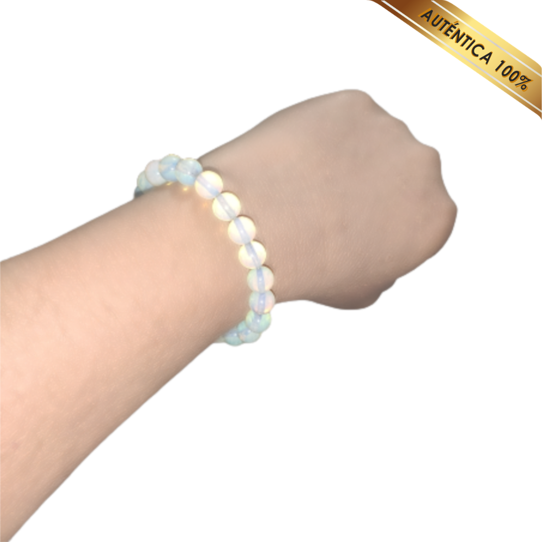 B- Pulsera Piedra Luna N° 9