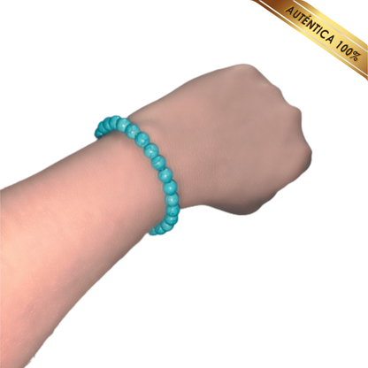 A- Pulsera Piedra Turquesa N° 6