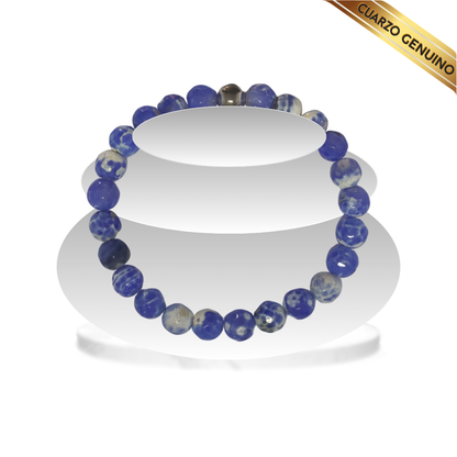 Pulsera Cuarzo Lapislázuli N° 8