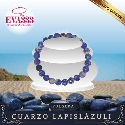 Pulsera Cuarzo Lapislázuli N° 8