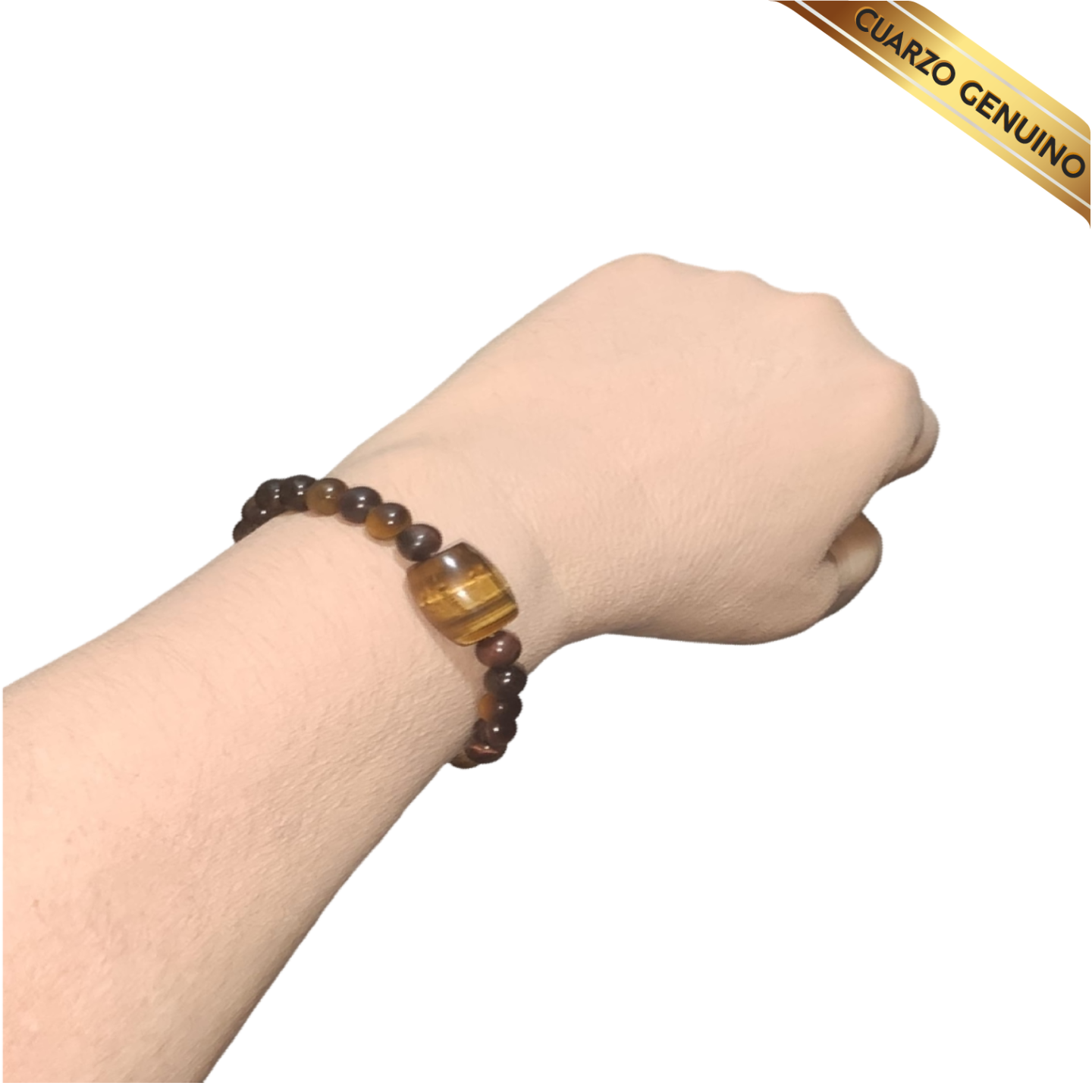 Pulsera Cuarzo Ojo de Tigre N° 8