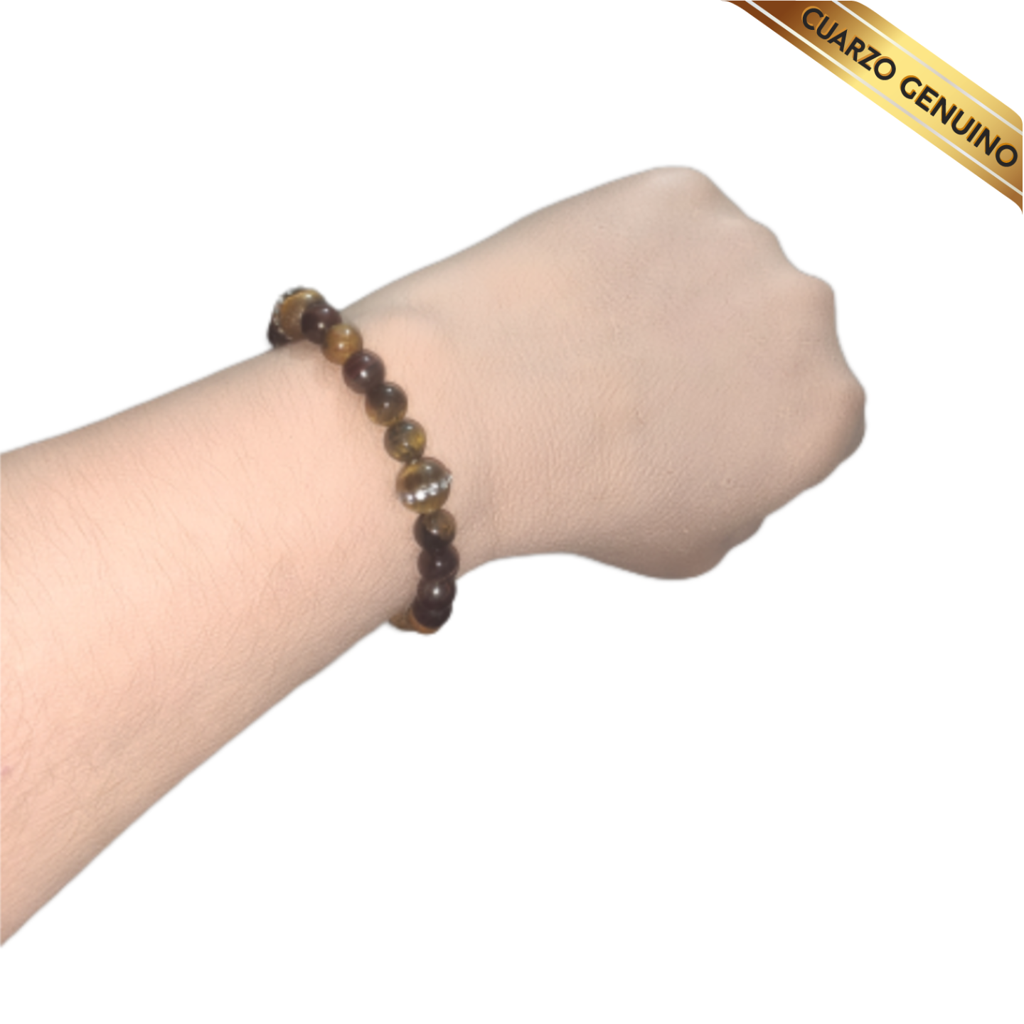 Pulsera Cuarzo Ojo de Tigre N° 8-9