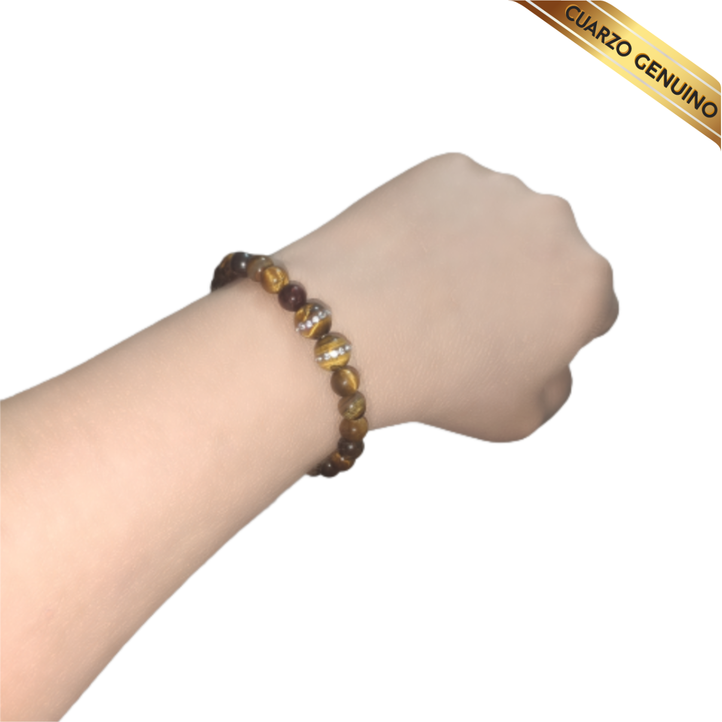 Pulsera Cuarzo Ojo de Tigre N° 8-9