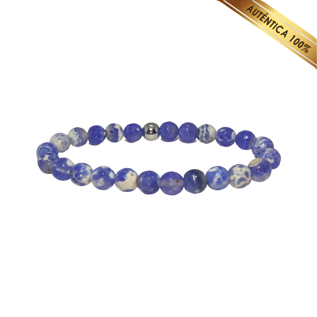 A- Pulsera Piedra Lapislázuli N° 8