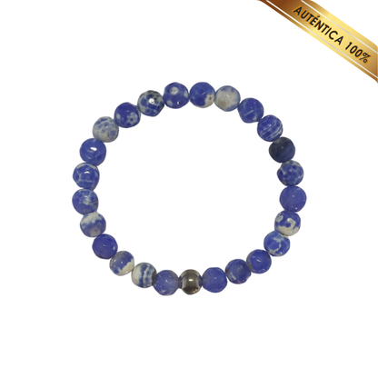 A- Pulsera Piedra Lapislázuli N° 8