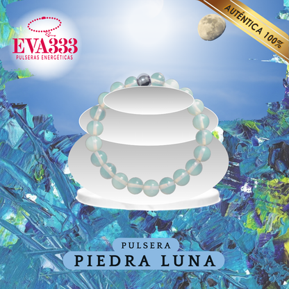 B- Pulsera Piedra Luna N° 9